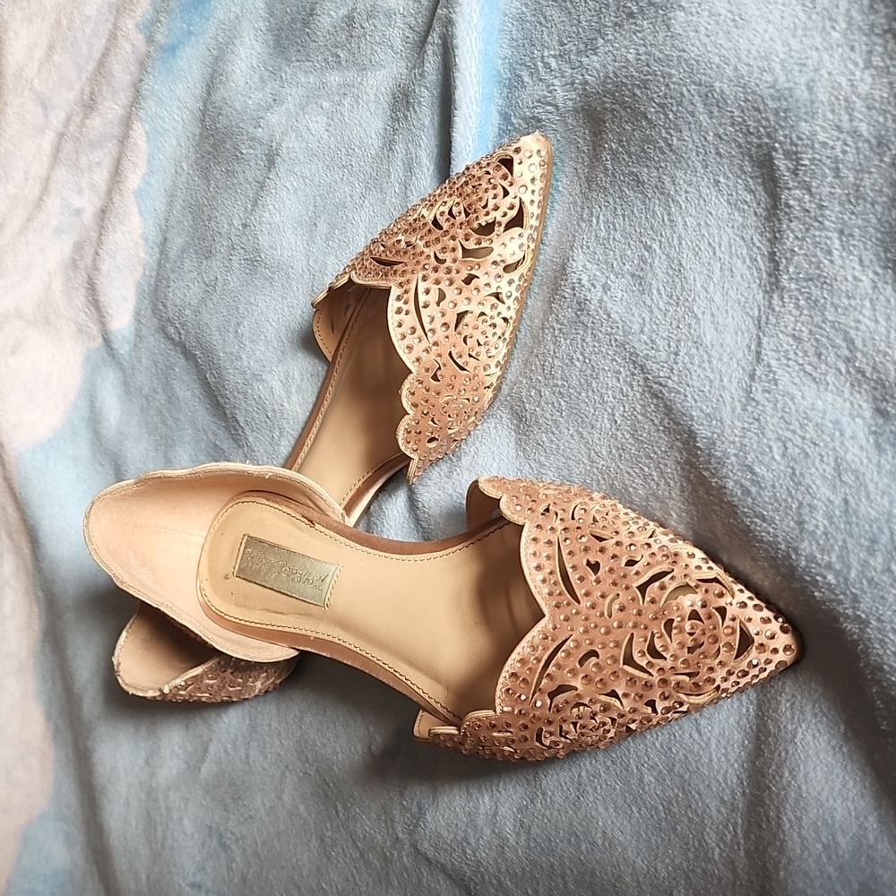 Betsy Johnson Lucy Flats Blush Size 7.5
